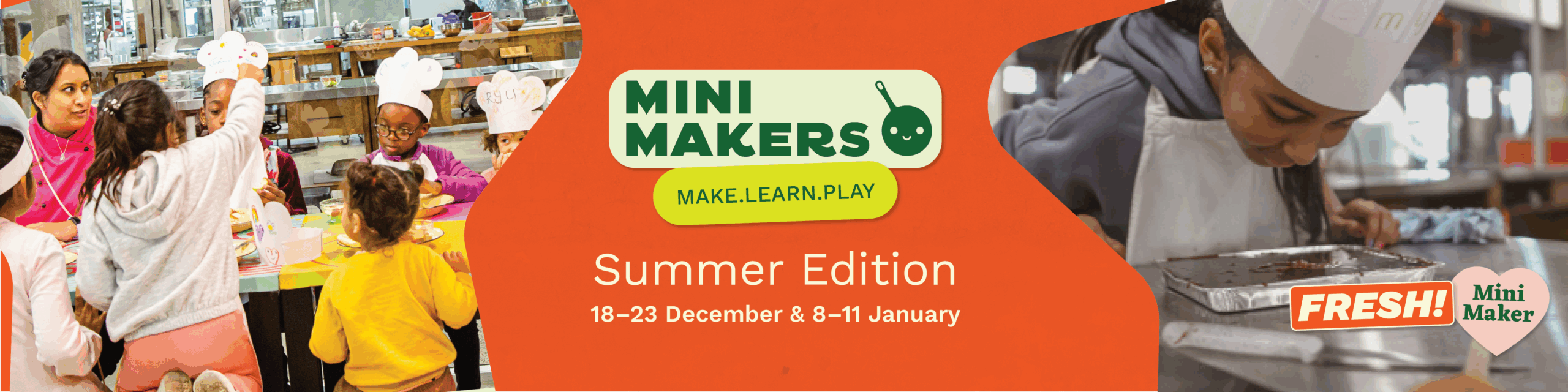 Mini Makers Summer Kids Cooking Classes